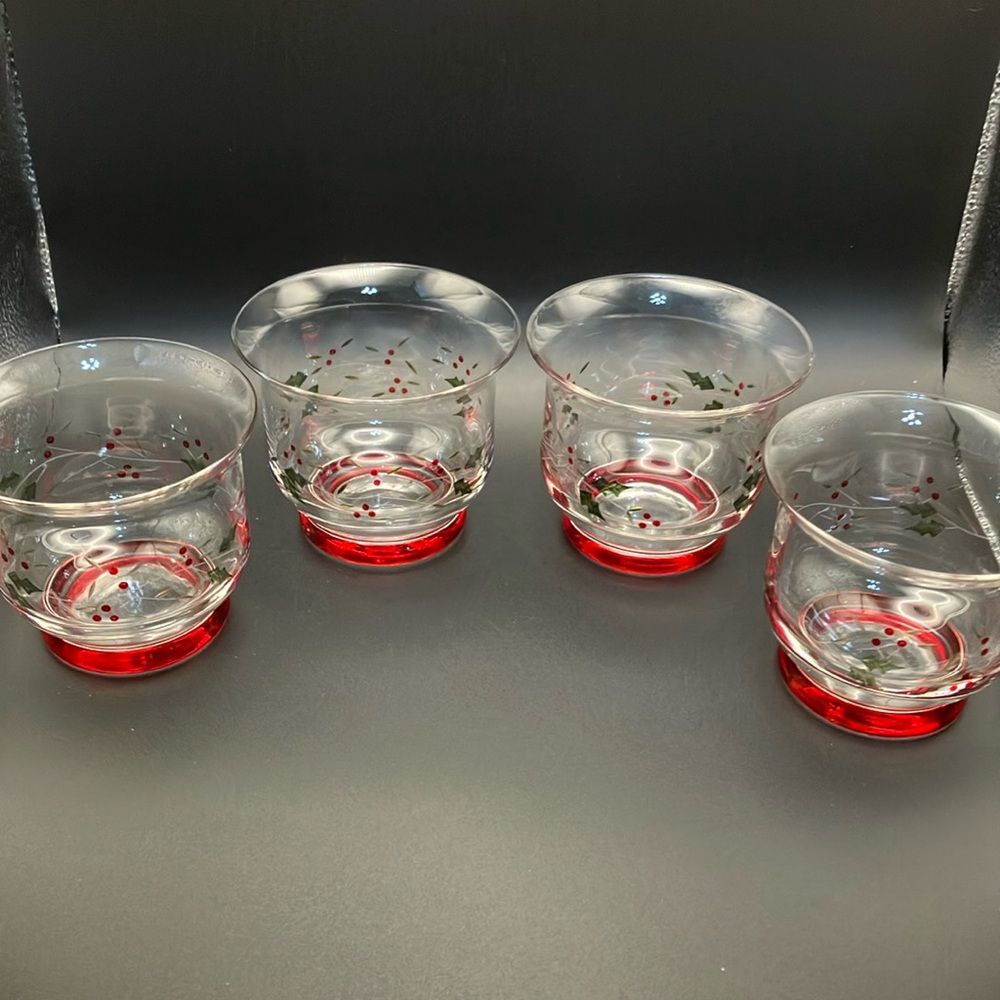Hand painted Glass Votive Holders - Picture 12 of 14